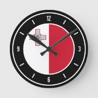 Malta Flag Elegant