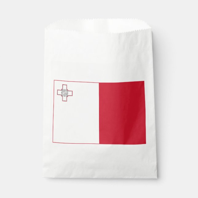 Malta Flag Favour Bag (Front)