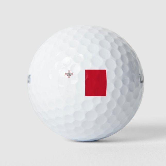 Malta Flag Golf Balls (Front)