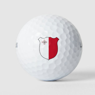 Malta Flag Grand Patriotic Golf Balls