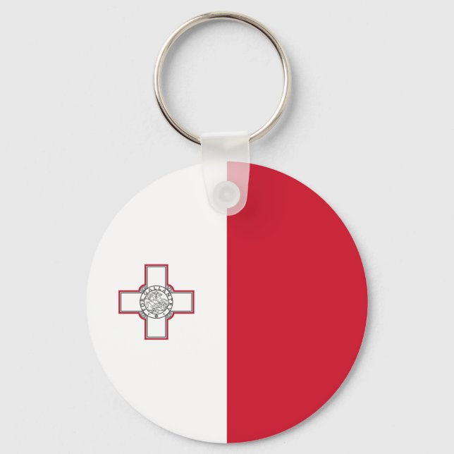 Malta Flag Key Ring (Front)