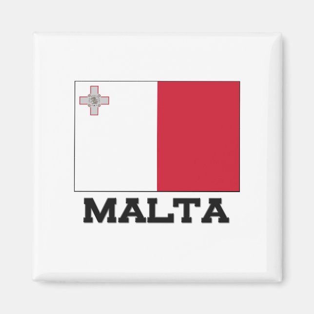 Malta Flag Magnet (Front)