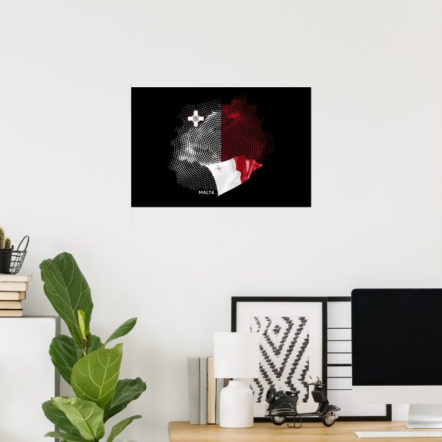 Malta flag poster (Home Office)