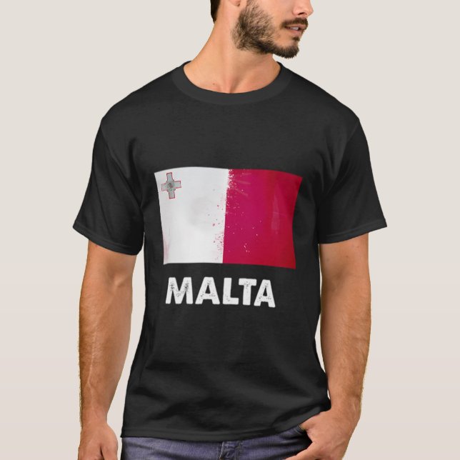 Malta Flag Shirt Maltese (Front)
