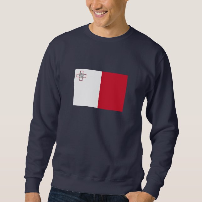 Malta Flag Sweatshirt (Front)