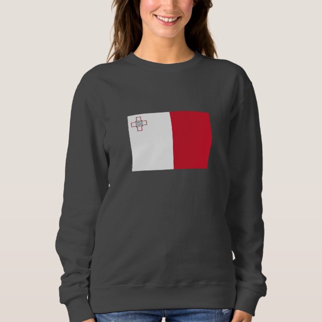 Malta Flag Sweatshirt (Front)