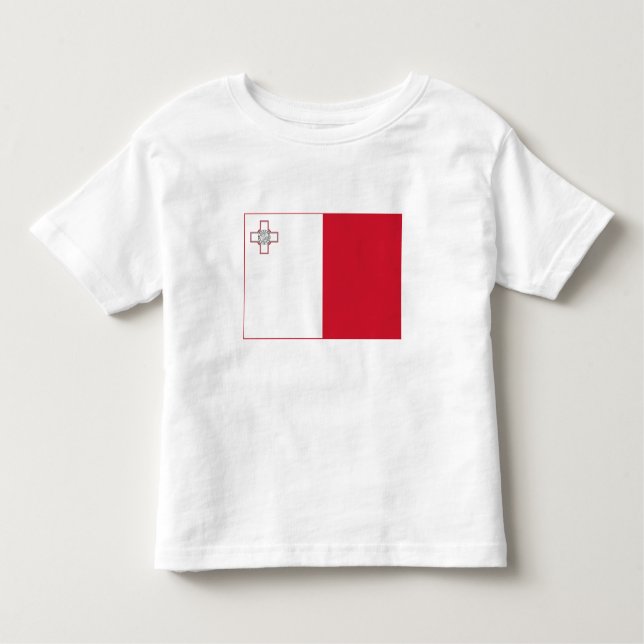 Malta Flag Toddler T-Shirt (Front)