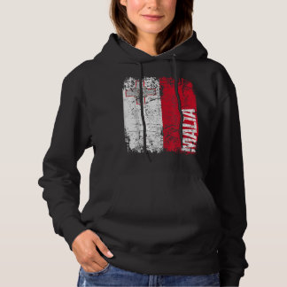MALTA Flag Vintage Distressed MALTA Hoodie