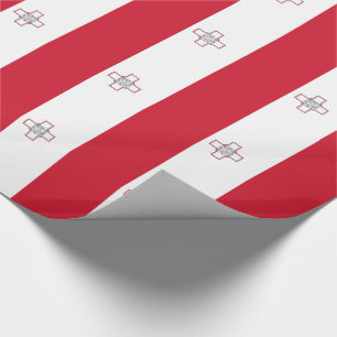 Malta Flag Wrapping Paper