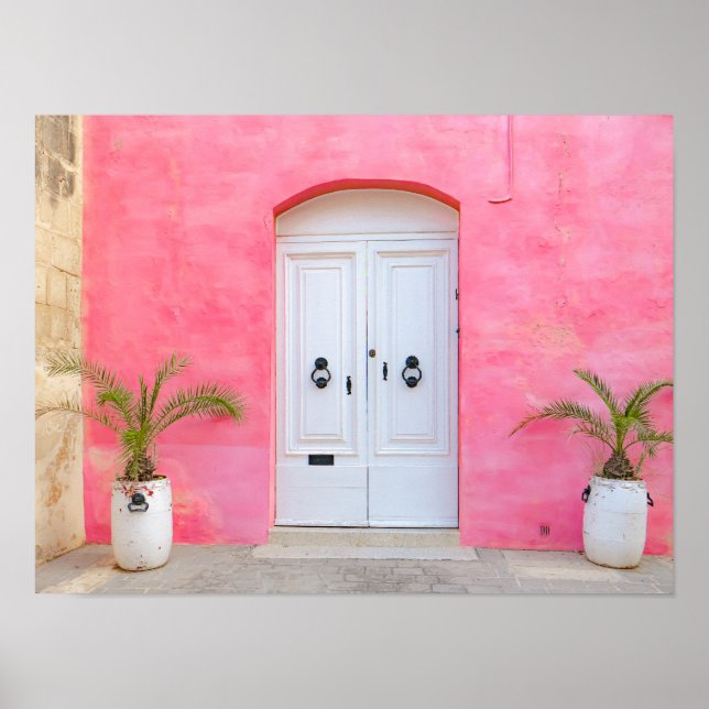 💖 Malta in Pink 🌴 Poster (Front)