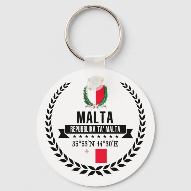 Malta Key Ring (Front)