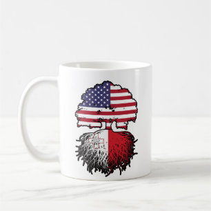 Malta Maltese American USA United States America Coffee Mug