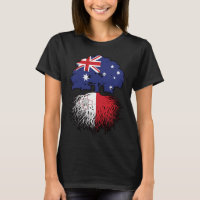 Malta Maltese Australian Australia Tree Roots Flag