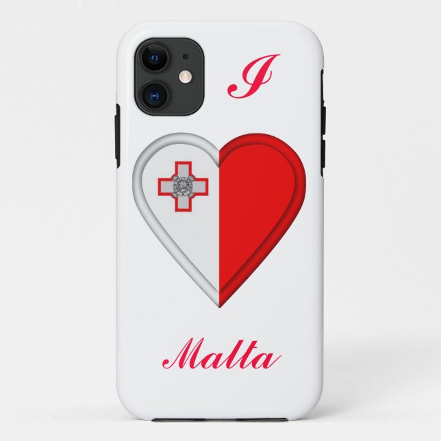 Malta Maltese flag Case-Mate iPhone Case (Back)