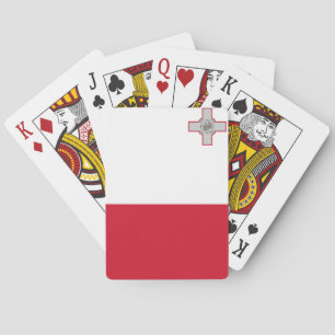 Malta (Maltese) Flag Playing Cards