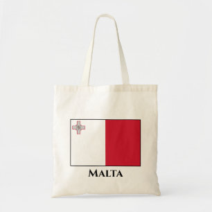 Malta (Maltese) Flag Tote Bag