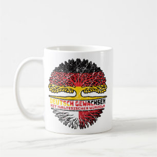 Malta Maltesisch Deutsch Deutschland Baum Wurzel Coffee Mug