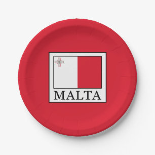 Malta Paper Plate