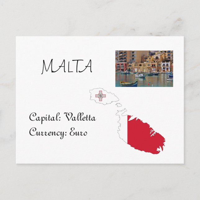 Malta Postcard (Front)