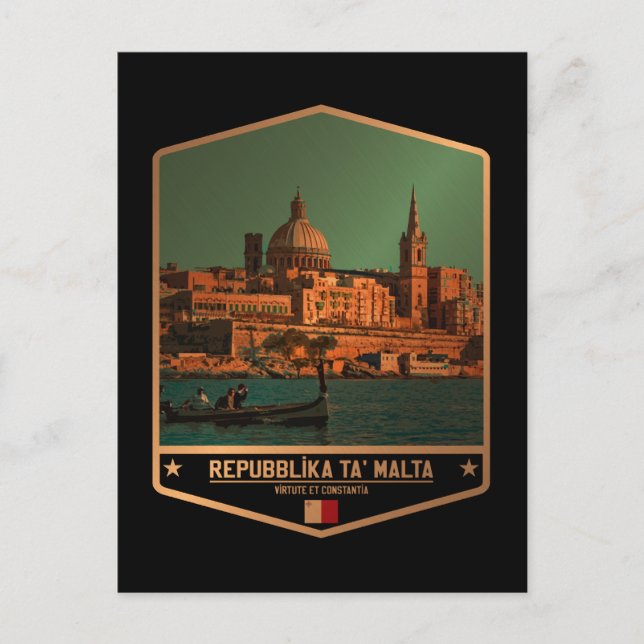 Malta Postcard (Front)