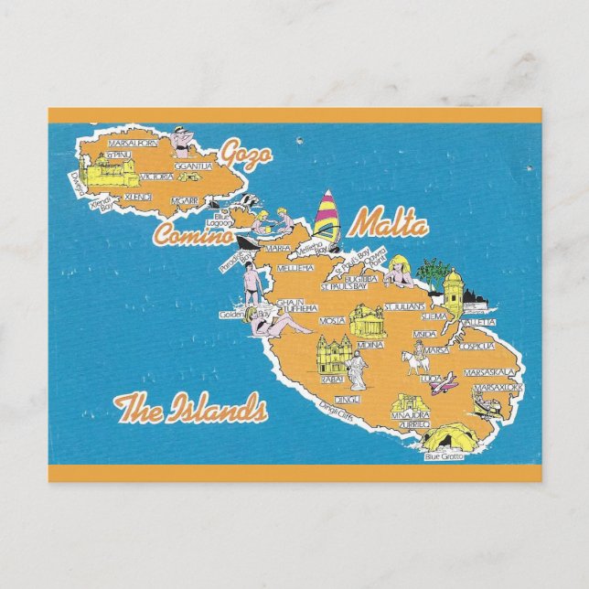 Malta Postcard (Front)