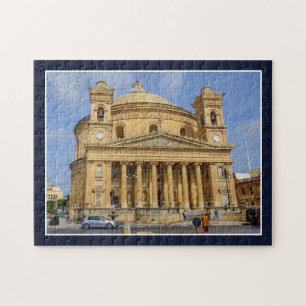 Malta Rotunda Mosta Roman Catholic Basilica Jigsaw Puzzle
