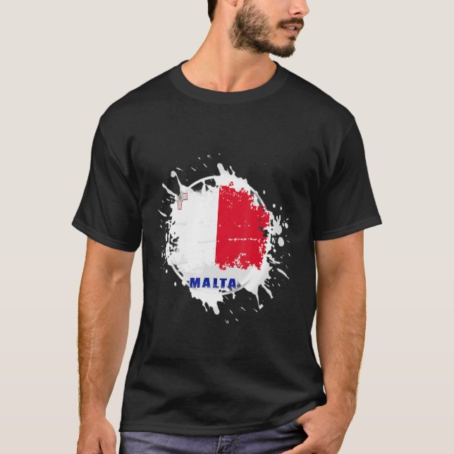 Malta Splash T-Shirt (Front)