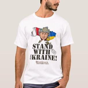 Malta Stand With Ukraine Zelensky Dog Tag Flag Of T-Shirt