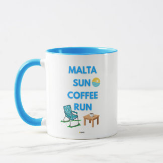 Malta Sun Coffee Run Mug | AMAR Prints