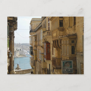 Malta - Valetta - Higher Street Postcard
