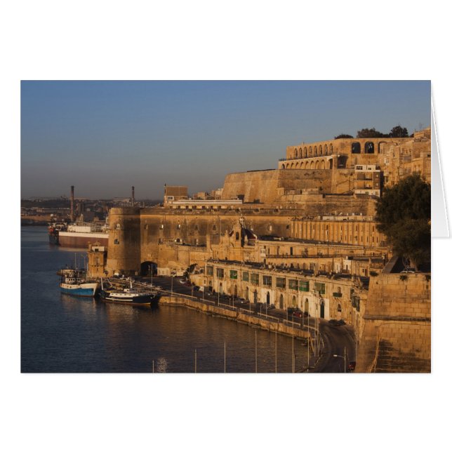 Malta, Valletta, harbour view from Lower Barrakka (Front Horizontal)