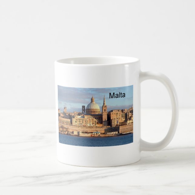 Malta Valletta (St.K) Coffee Mug (Right)