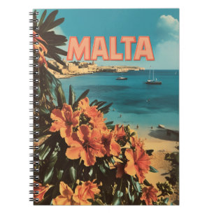 Malta vintage notebook