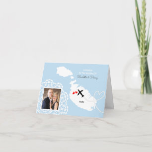 Malta Wedding Destination Invitation