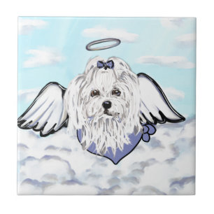 Maltese Angel Ceramic Tile