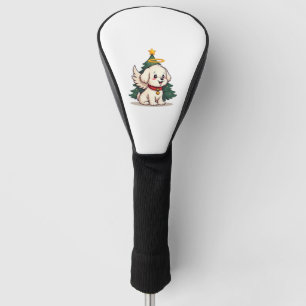 Maltese Angel Dog dog Golf Head Cover