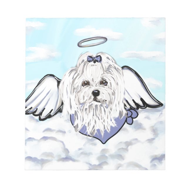 Maltese Angel Notepad (Front)