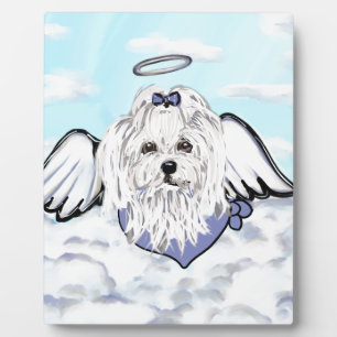 Maltese Angel Plaque