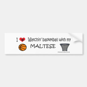 MALTESE BUMPER STICKER