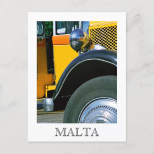 Maltese bus Postcard