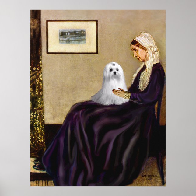 Maltese (C) - Whistlers Mother Poster (Front)