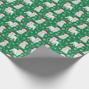 Maltese Christmas wrapping paper