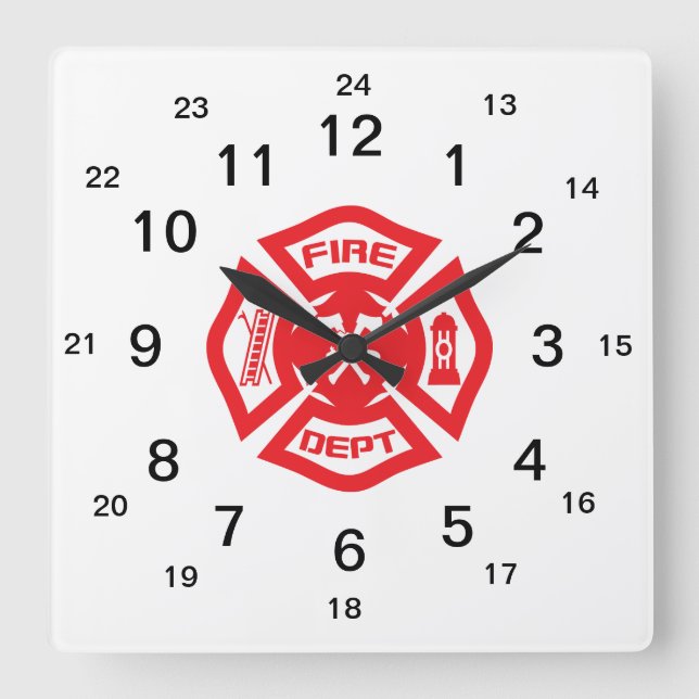 Maltese Cross - clock (Front)