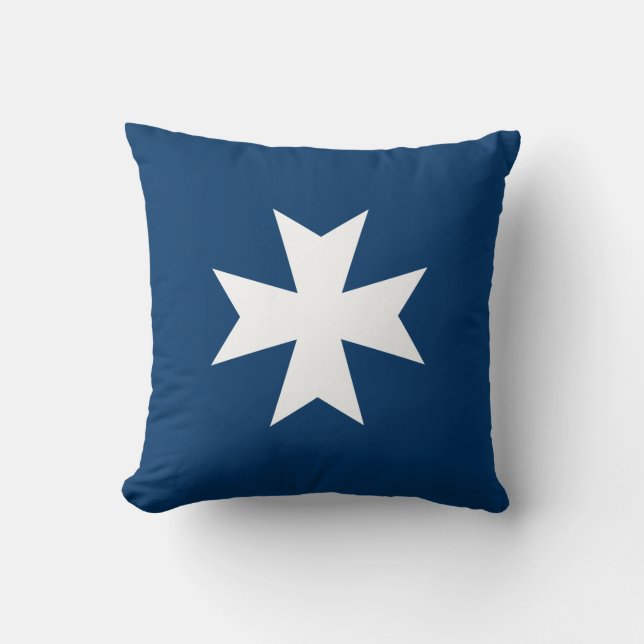 Maltese Cross Cushion (Front)