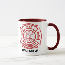 Maltese Cross / Firefighter - mug
