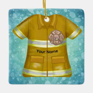 Maltese Cross Firefighter ornament