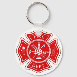 MALTESE CROSS KEY RING
