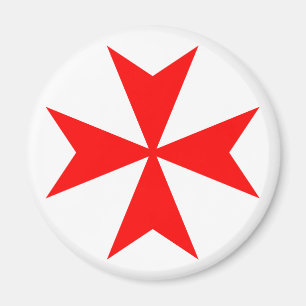 Maltese Cross Magnet