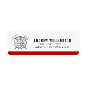 Maltese Cross Symbol   Return Address Label