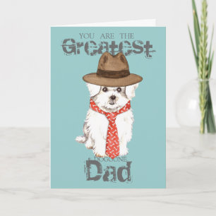 Maltese Dad Card